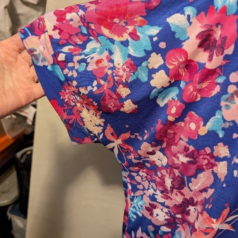 Women's Floral‎ Blouse Sz xL - Picture 5 of 5